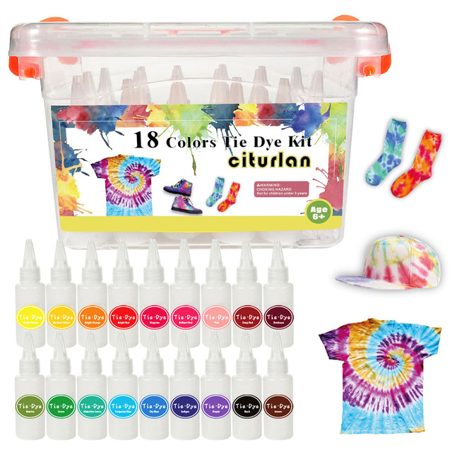 Water Dyes Pigments Kit, Tie Dye Kit Kids, Color Tie Dye Kit